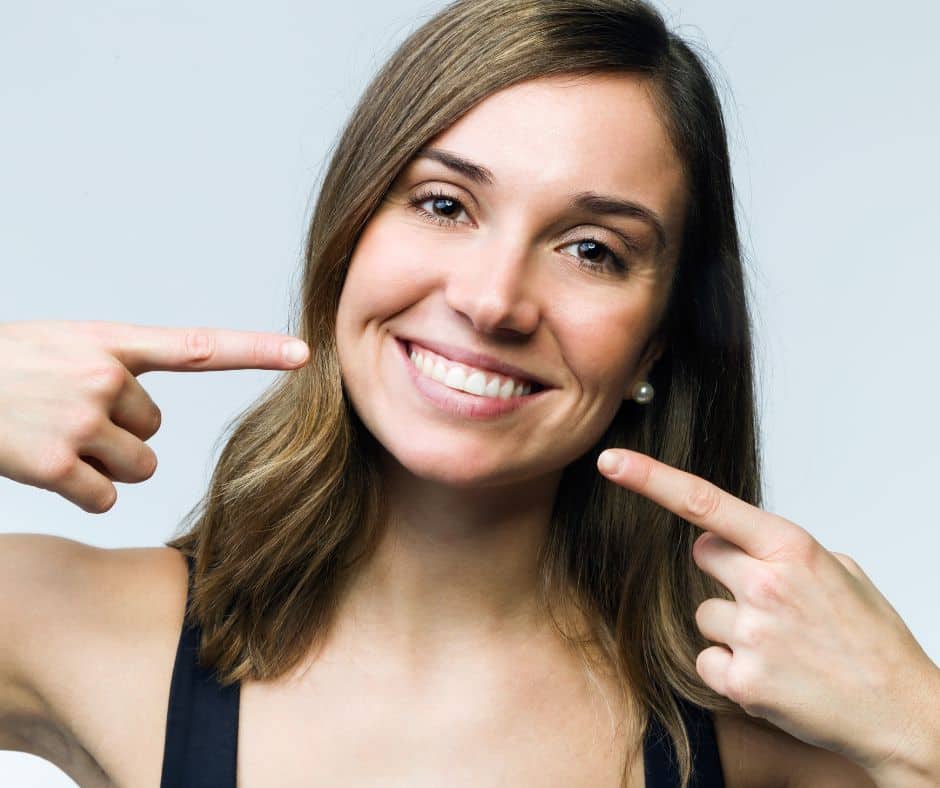 healthy beautiful smile